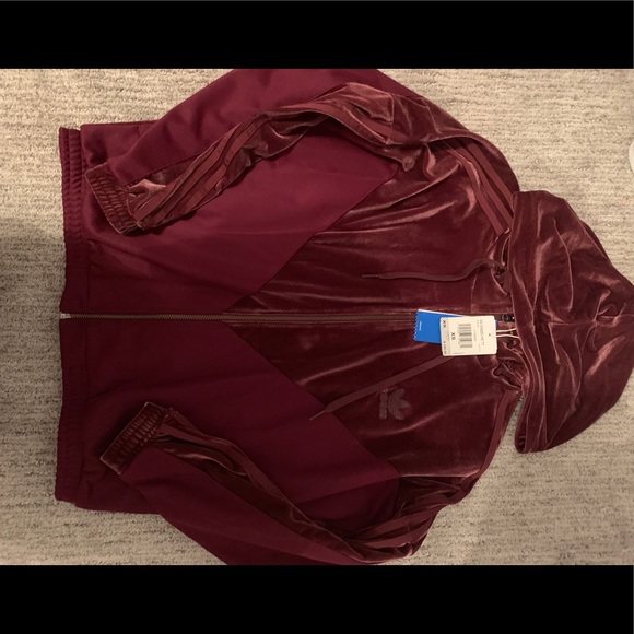 adidas Jackets & Blazers - NWT adidas velvet jacket(MATCHING pant on my page) adidas Jackets & Blazers - NWT adidas velvet jacket(MATCHING pant on my page)